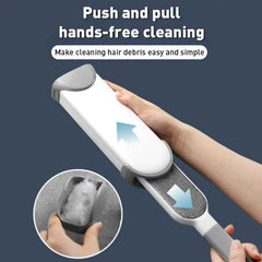 Multi-Functional Electrostatic Lint Brush with Double Sided Design for Furniture & Pet Hair Removal