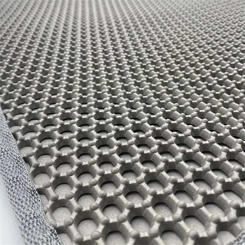 Double Layer Honeycomb Cat Litter Mat, 1 Count Durable & Washable Non-Slip Cleaning Solution for Pet Toilet, Litter Box & Kennel, Kitten Pet Litter Pellets Supplies, Puppy Playpen Pads