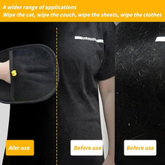 2025 Pet Double Sided Grooming Glove Reusable