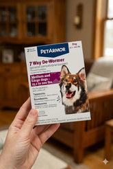 7 Way De-Wormer for Dogs, Oral Treatment for Tapeworm,