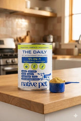 Dog Vitamins & Supplements - 11-In-1 Vitamin Powder for Dog Food Topper-30 Scoops