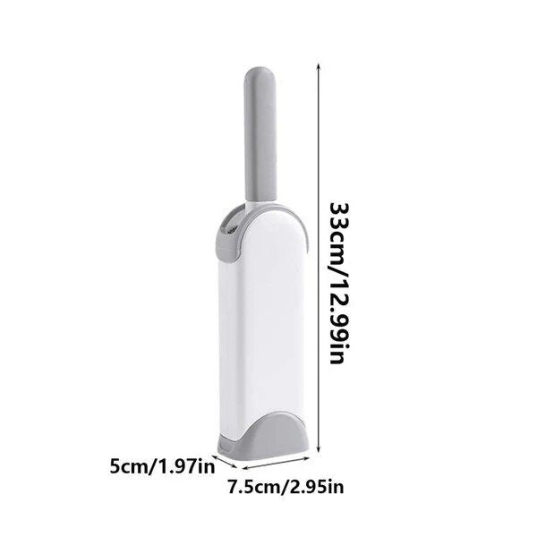Multi-Functional Electrostatic Lint Brush with Double Sided Design for Furniture & Pet Hair Removal