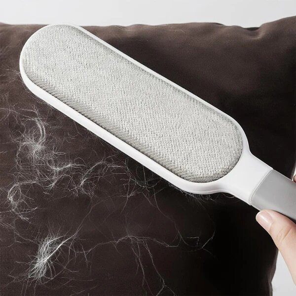 Multi-Functional Electrostatic Lint Brush with Double Sided Design for Furniture & Pet Hair Removal