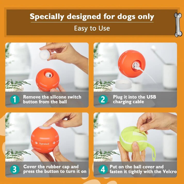 Exciting Interactive Dog Ball Toy -