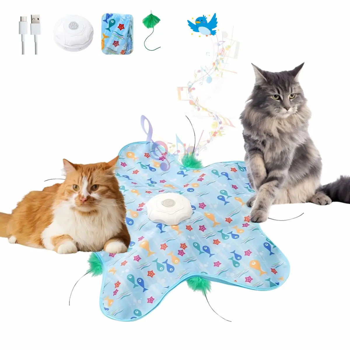  Electric Cat Toy with USB Charging